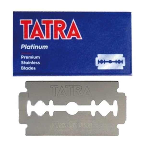 Tatra Platinum Premium Stainless Double Edge Razor Blades