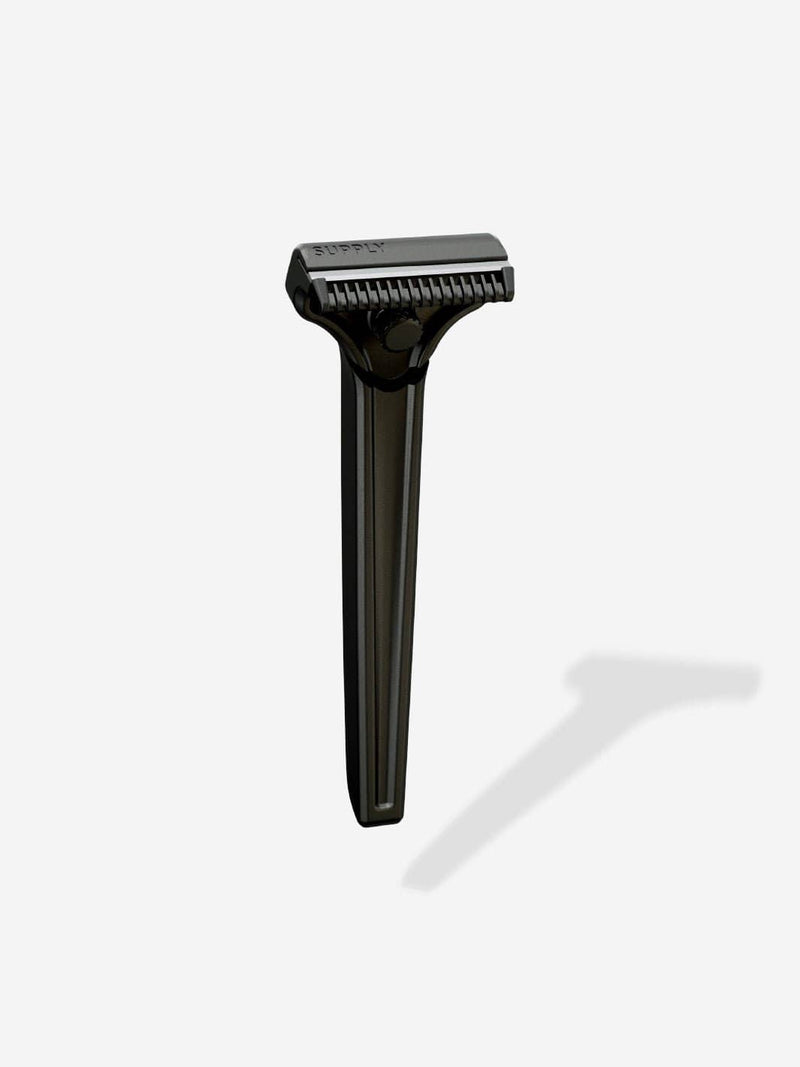 Supply Fulfillment Safety Razors Matte Black Supply Single Edge SE