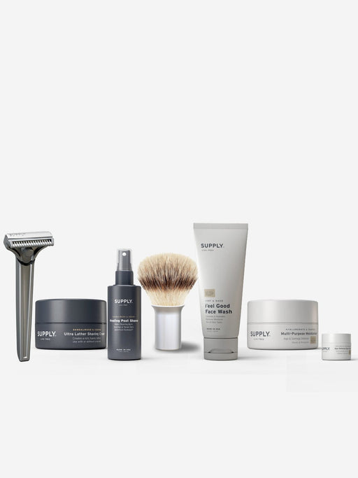 Supply Fulfillment Shaving Bundle Classic Matte / Sandalwood & Cedar The SE Ultimate Starter Set