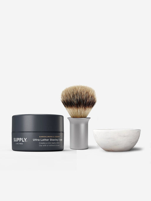 Supply Fulfillment Shaving Bundle Sandalwood & Cedar / Classic Matte Supply Perfect Shave Set