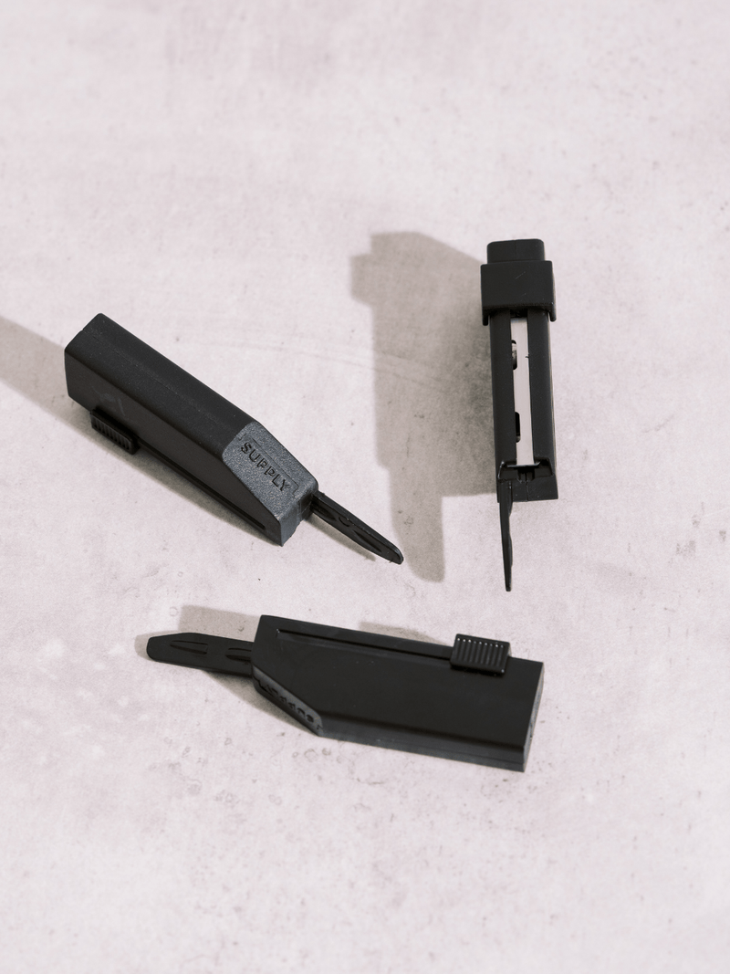 Supply Shaving 24 Blades - 3 Packs Black Label Blades