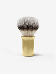 Supply Shaving Polished Gold Silvertip Synthetic Shaving Brush