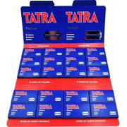 Tatra Razor Blades 100 Count Tatra Platinum Premium Stainless Double Edge Razor Blades