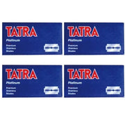 Tatra Razor Blades 20 Count Tatra Platinum Premium Stainless Double Edge Razor Blades