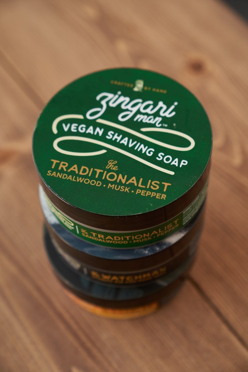 Zingari Man The Traditionalist Vegan Shave Soap