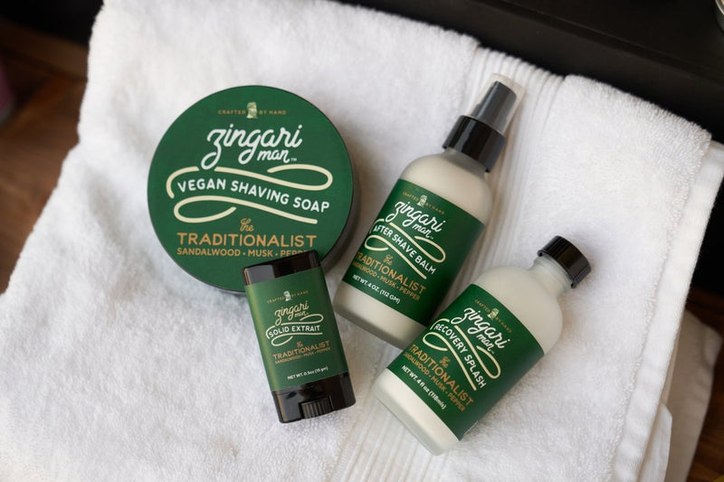 Zingari Man The Traditionalist Vegan Shave Soap