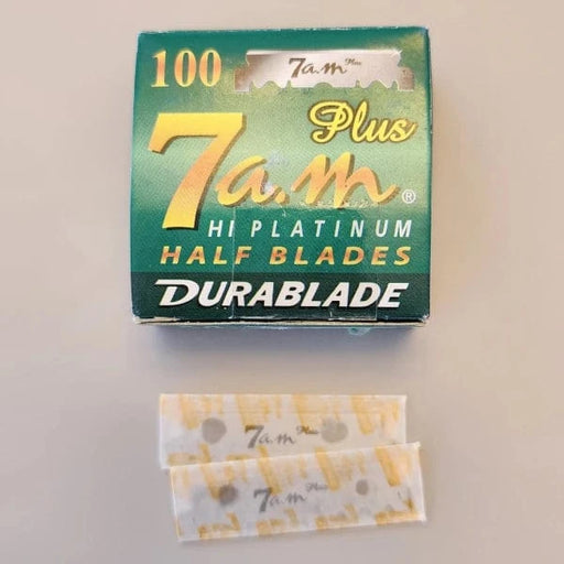 Various Razor Blades 7AM Platinum HI Stainless - One Blade Try A Blade - Sample Razor Blades - Single Edge (One Blade)