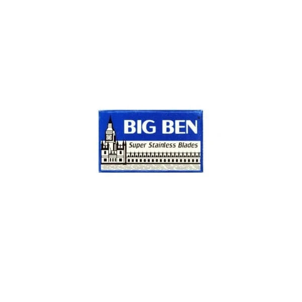 Various Razor Blades Big Ben Super Stainless - One Blade Try A Blade - Sample Razor Blades - Double Edge (One Blade)