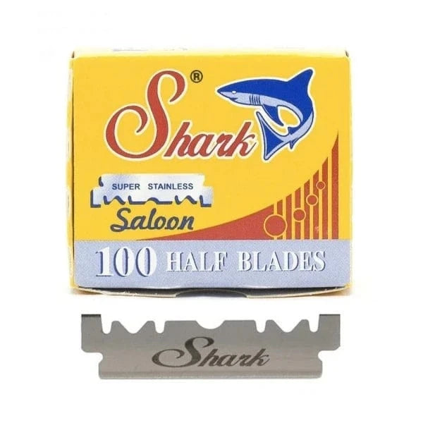 Various Razor Blades Shark Super Stainless - One Blade Try A Blade - Sample Razor Blades - Single Edge (One Blade)