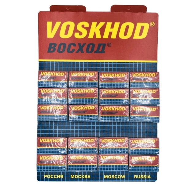 Voskhod Razor Blades 100 Count Voskhod Double Edge Razor Blades