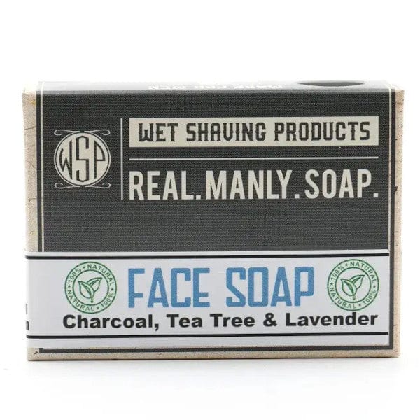 Wet Shaving Products Bar Soap Wet Shaving Products Bar Soap - Face Soap - Charcoal, Tea Tree & Lavender