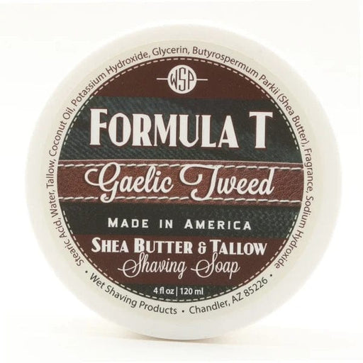 Wet Shaving Products Shaving Soap Wet Shaving Products Formula T Shave Soap - Gaelic Tweed