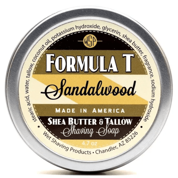 Wet Shaving Products Shaving Soap Wet Shaving Products Formula T Shave Soap - Sandalwood