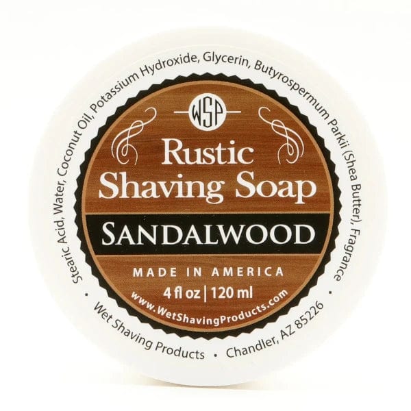 Wet Shaving Products Shaving Soap Wet Shaving Products Rustic Shaving Soap - Sandalwood