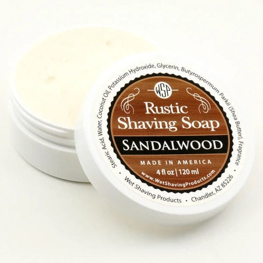 Wet Shaving Products Shaving Soap Wet Shaving Products Rustic Shaving Soap - Sandalwood