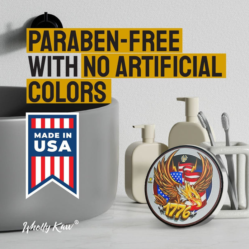 WhollyKaw Men 1776 Shaving Soap