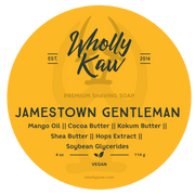 WhollyKaw Men Vegan Jamestown Gentleman Shaving Soap