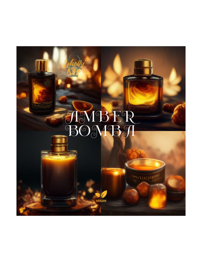 WhollyKaw Post Shave Amber Bomba After Shave Splash