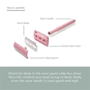 Wild & Stone Safety Razors Wild & Stone Plastic-free Safety Razor (Purple)