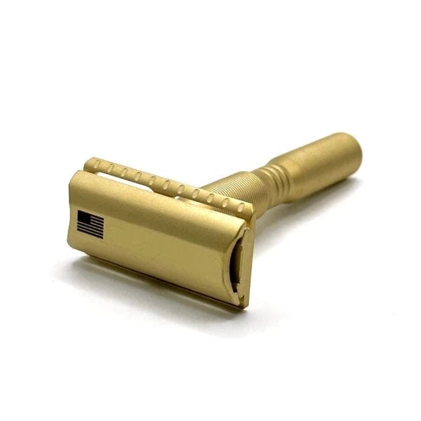 Yates Precision Merica Brass Safety Razor (Bead Blast) — Castle Rock ...