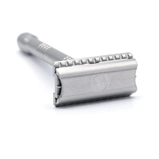 Yates Precision Safety Razors Yates Precision Model 921-M Stainless Steel Safety Razor As-Machined
