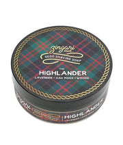 Zingari Man Fulfillment Shave soap 5 oz. Zingari Man The Highlander Shave Soap