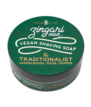 Zingari Man Fulfillment Shave Soap 5 oz. Zingari Man The Traditionalist Vegan Shave Soap