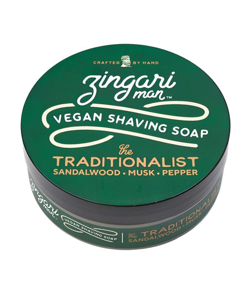 Zingari Man Fulfillment Shave Soap 5 oz. Zingari Man The Traditionalist Vegan Shave Soap