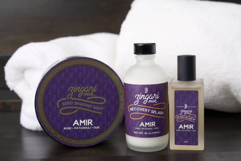 Zingari Man Shave soap The Amir Shave Soap