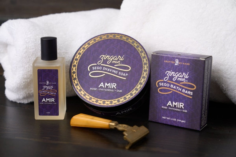 Zingari Man Shave soap The Amir Shave Soap